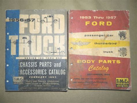 1956 Ford parts catalog